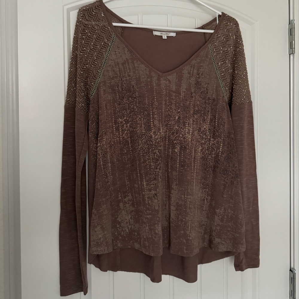 Miss Me long sleeve blouse